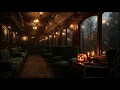 Dark Academia Music | 🎃 Halloween Ambience | Train Journey Through a Forest 