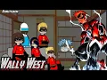Download Lagu The incredibles react to wally west / Los Increíbles reaccionan a Wally West | gacha react |