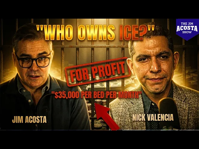 Video: EXCLUSIVE: The for profit prison runners - who actually own ICE  | Nick Valencia