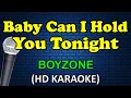 Download Lagu BABY CAN I HOLD YOU TONIGHT - Boyzone (HD Karaoke)
