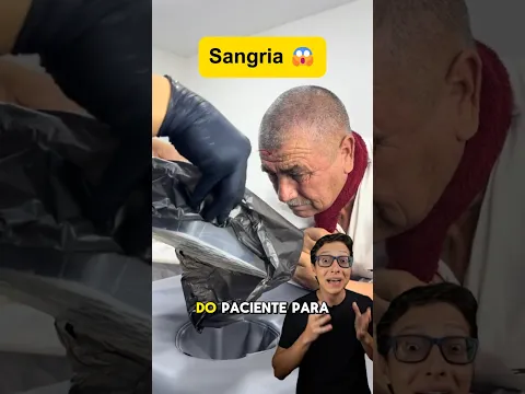 Sangria 😱#medicina #medico #enfermagem #enfermeiro #enfermeira