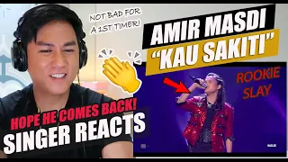 Download Amir Masdi - Kau Sakiti [AJL35 Performance] | SINGER REACTION MP3