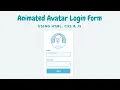 Animated Avatar Login Form Using HTML CSS and JS