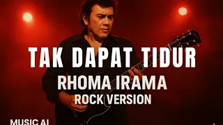tak dapat tidur rhoma irama rock version slow rock terbaru 2025 cover musik ai