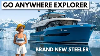 STEEL LUXURY 🤯 2026 Steeler Ocean Explorer 67 Steel Explorer Long Range Yacht Tour