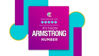 Armstrong Number In Python