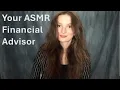 ASMR Financial Advisor Roleplay Investing Whisper Soft Spoken Writing Sounds