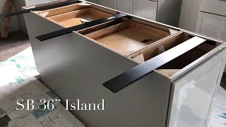 Stealth SpeedBrace for Kitchen Island Installation