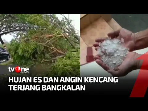 Hujan Es dan Angin Kencang Terjang Madura, Bangunan dan Pohon Tumbang