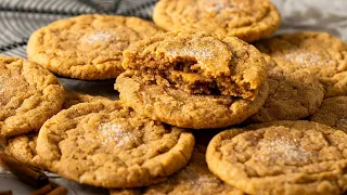 Chewy Pumpkin Cookies (Not Cakey!)