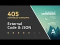 After Effects Expressions 405 - External Code JSON
