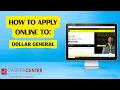 How to Apply for a Job with Dollar General