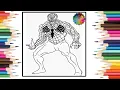 Venom Coloring in Coloring Page Warriyo - Mortals NCS Release