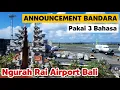 AIRPORT ANNOUNCEMENT | ANNOUNCEMENT BANDARA |  PENGUMUMAN BANDARA PAKAI 3 BAHASA