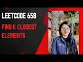 Leetcode 658 Find K Closest Elements Leetcode daily challenge cpp