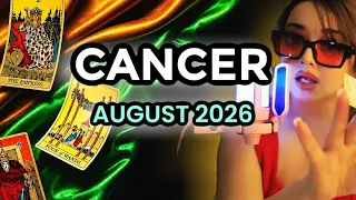 CANCER ♋️ Who Doesn't LOVE A Good Ole PLOT TWIST?! | Cancer AUGUST 2026 Tarot Reading