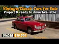 18 Cars for Sale - Craigslist Classic Cars