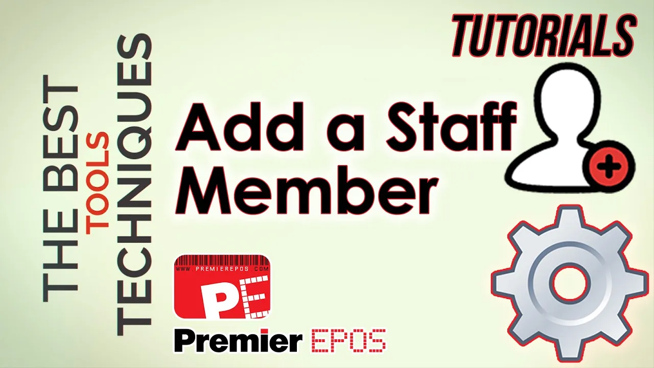 How To - Add a Staff Member