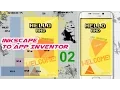 App Inventor Designing an Android APP in INKSCAPE part 02