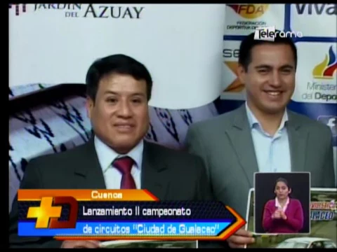 Lanzamiento II campeonato de circuitos Ciudad de Gualaceo