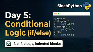 Python Conditional Logic Tutorial Mastering If Elif and Else Statements Senior Engineer Guide