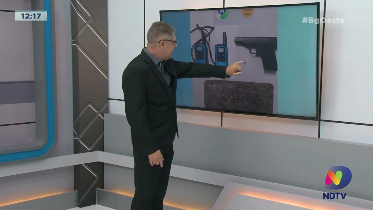 Armas e drogas são apreendidas em operação em Joaçaba