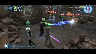 SWGOH offence up 20x on tier X of Takodana Resistance GC