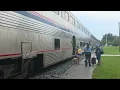 Amtrak s Auto Train makes an unscheduled stop in Palatka FL