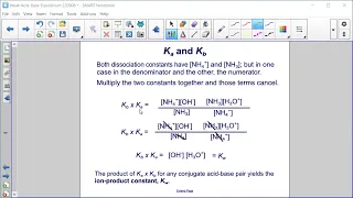 The Relationship Between Ka and Kb