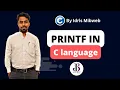 printf Syntax explained by Idris Mibweb SkillBout