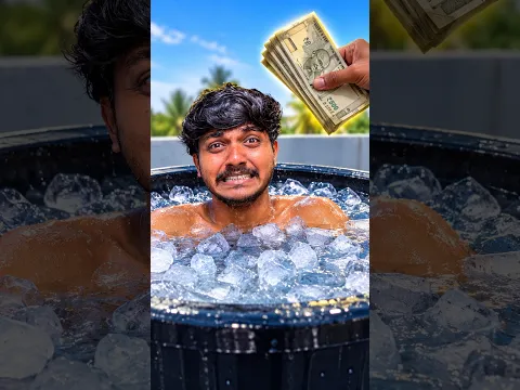Survive In Icebath for 5 minutes Win ₹5000