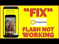 How to Fix Flash on Snapchat 2022 Snapchat Tutorial for Beginners