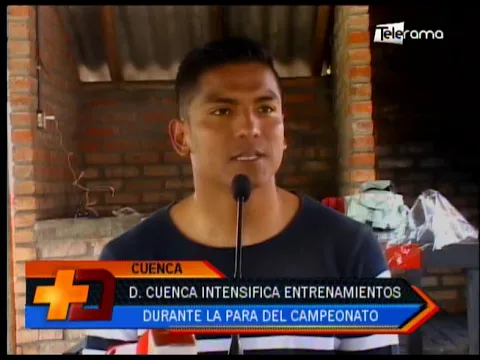 Deportivo Cuenca intensifica entrenamientos durante la para del campeonato