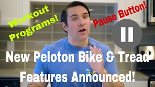 New Features Announced at Peloton Homecoming - Pause Button Scenic Rides Strive Score and More