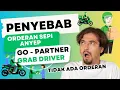 Akhir Bulan Orderan Gojek Grab Sepi Anyep Banget