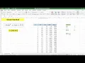 Bracket Method in Excel - Numerical Methods
