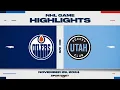 NHL Highlights Oilers vs Utah HC - November 29 2024