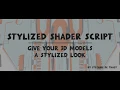Python Stylized Shader Script