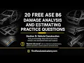 ASE B6 Practice Test Part 4 - Vehicle Construction