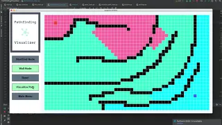 Python Pathfinding Visualizer - Update 5 0