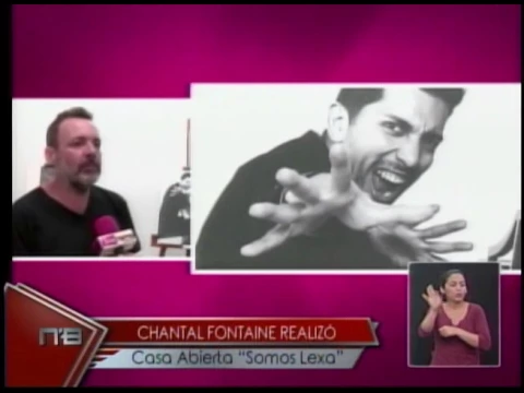 Chantal Fontaine realizó casa abierta Somos Lexa