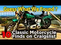 Rev Up History Rare Classic Motorcycles for Sale on Craigslist - Harley Triumph and More
