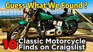 Rev Up History Rare Classic Motorcycles for Sale on Craigslist - Harley Triumph and More
