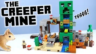 LEGO Minecraft The Creeper Mine Set 21155 Speed Build Review 2019