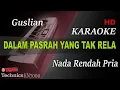 Download Lagu GUSLIAN - DALAM PASRAH YANG TAK RELA ( NADA RENDAH PRIA ) || KARAOKE