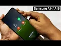Format Samsung Galaxy A14 A15 Hard Reset Factory Reset
