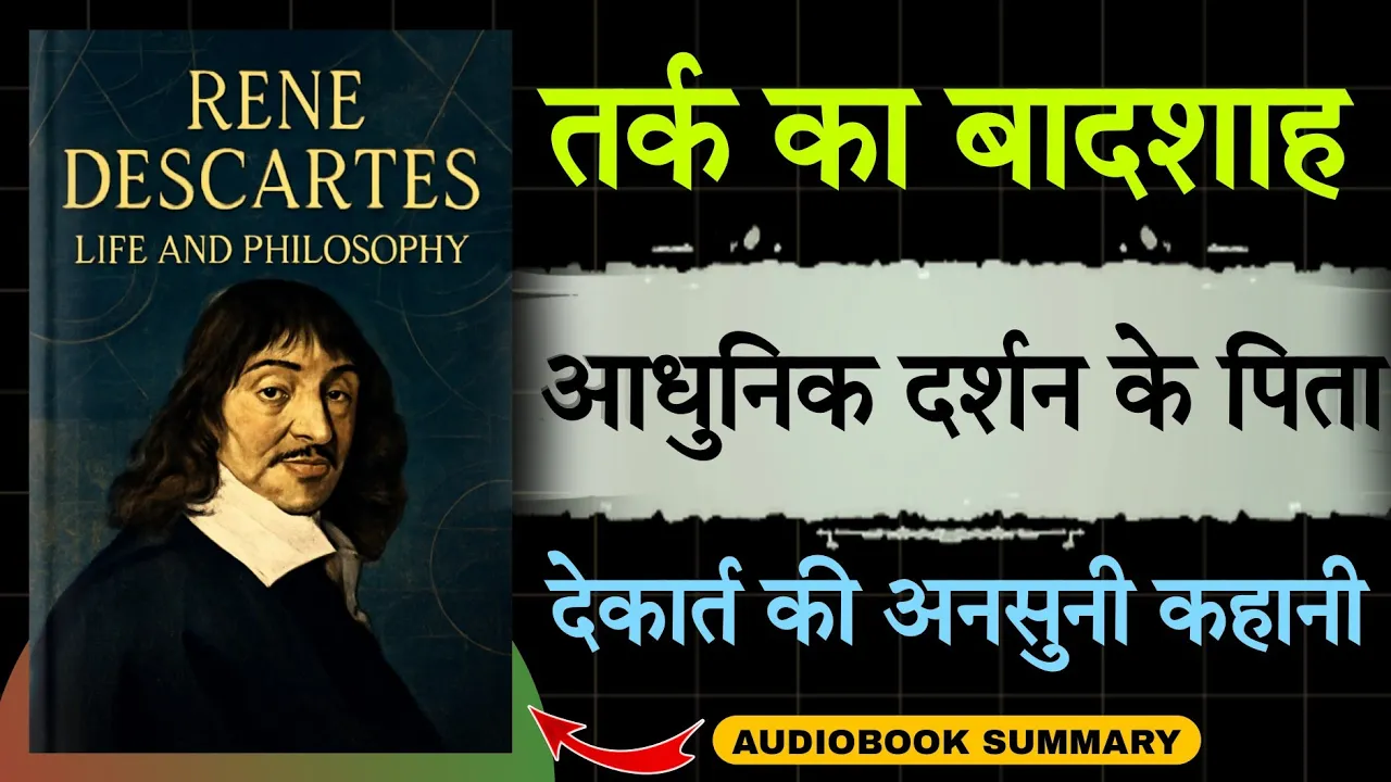 Rene Descartes Biography in Hindi | अस्तित्व का राज़ 🤫 | Audiobook school