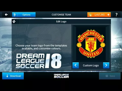 Download MP3 How To Import Manchester United logo And kits In Dream league Soccer 2018!!