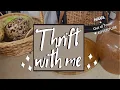 THRIFT WITH ME home decor July 2020 Out of Town Thrifting Adventure