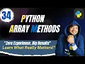 Array in Python and methods Coders India By Rohit Tyagi